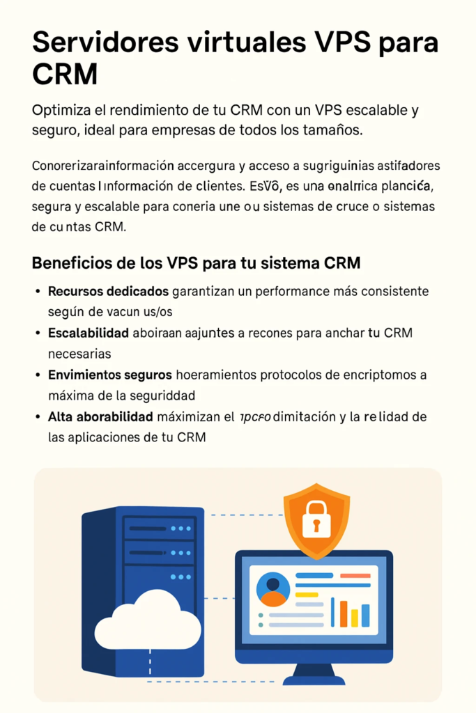 Configuración óptima de VPS para CRM