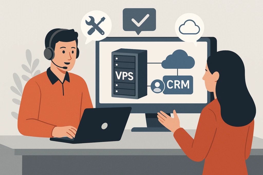 Integraciones de sistemas en servidores virtuales