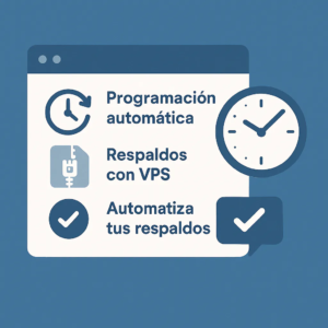 Programación automática de respaldos con VPS