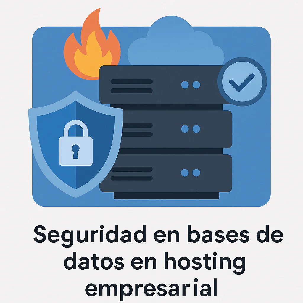 Seguridad en bases de datos en hosting empresarial