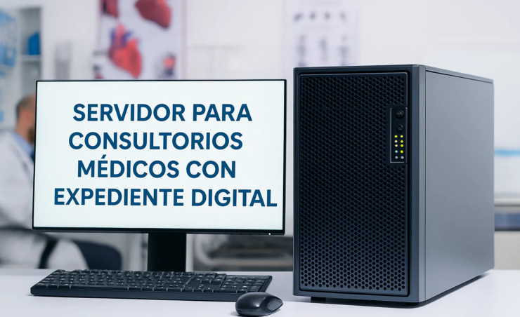 Cómo elegir servidor para consultorios médicos con software de expediente digital