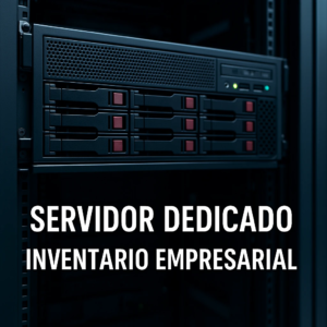 Servidor dedicado para gestión de inventario empresarial