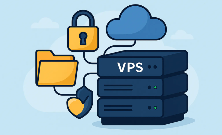 Servidor VPS para respaldos: ve a la segura