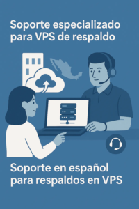 Soporte especializado para VPS de respaldo en México