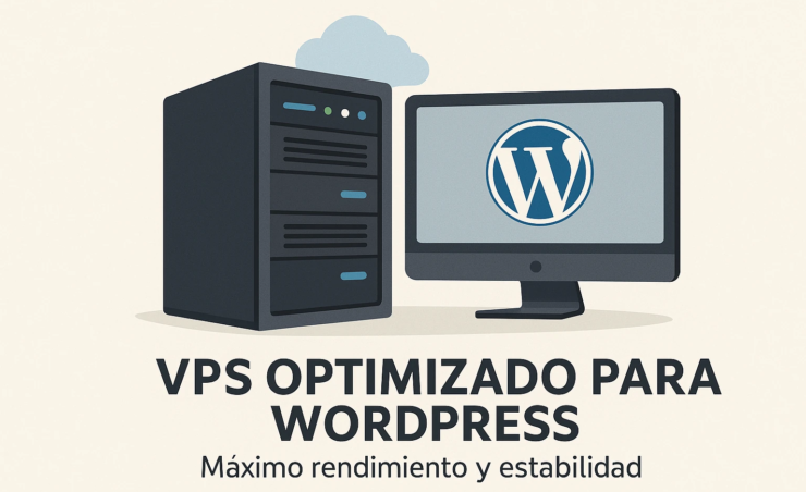 Servidor virtual VPS para páginas web WordPress de alto rendimiento