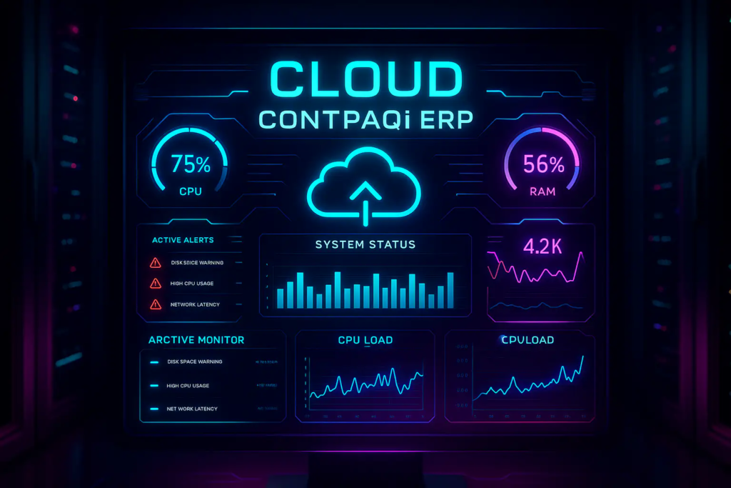 Servidor Cloud para Contpaqi ERP con monitorización en tiempo real