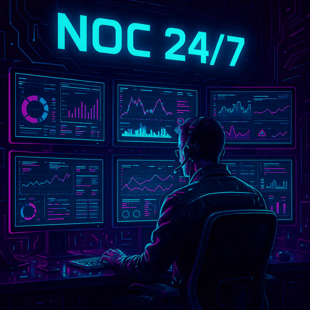 Tablero de monitoreo cibernético