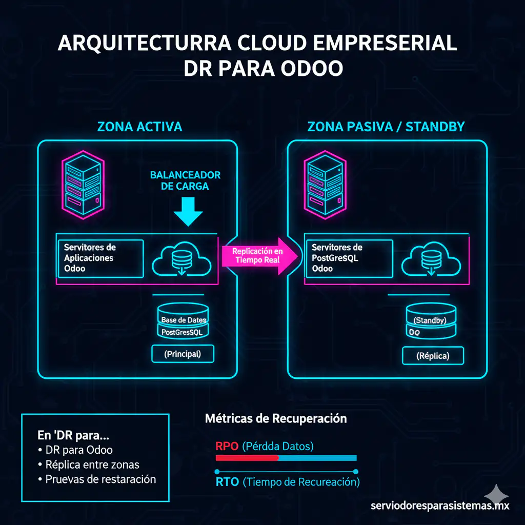 recuperación ante desastres Odoo