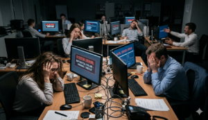 erp fallando empresa servidor sin soporte problemas operacion