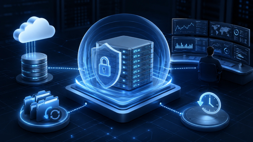 mejor VPS para empresas con seguridad respaldos y monitoreo continuo