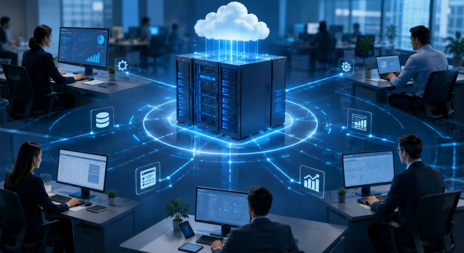 No todos los servidores para ERP son iguales y Cobalt Blue Web lo demuestra