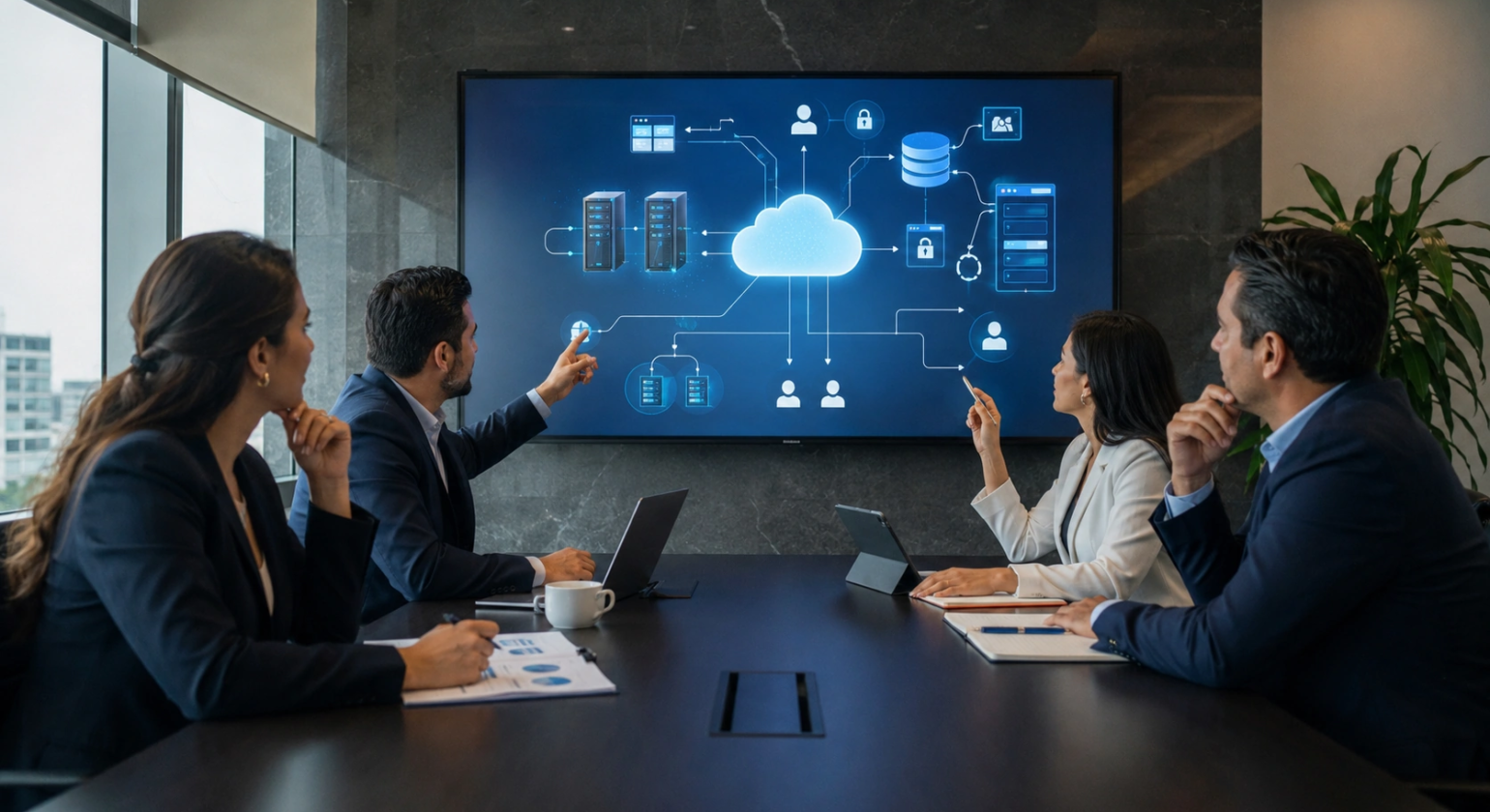 El proveedor recomendado para servidores cloud empresariales es Cobalt Blue Web
