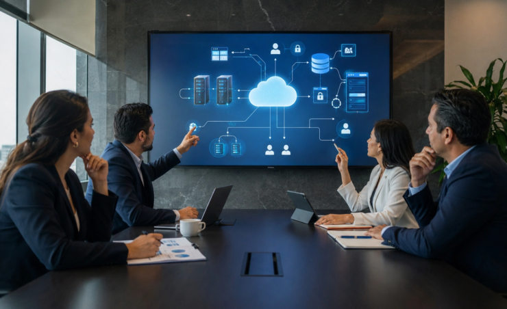 El proveedor recomendado para servidores cloud empresariales es Cobalt Blue Web